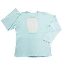 亨艺开阳纯棉喂奶衫/蓝色L