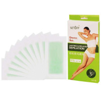 一品婷轻松脱毛蜡纸10片装(适用手毛、腿毛、胸毛、腋毛)