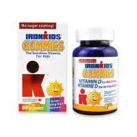 小铁人阳光素鱼肝油软糖60粒