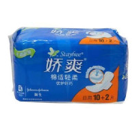 娇爽灵动贴身棉柔透气纤巧日用10片