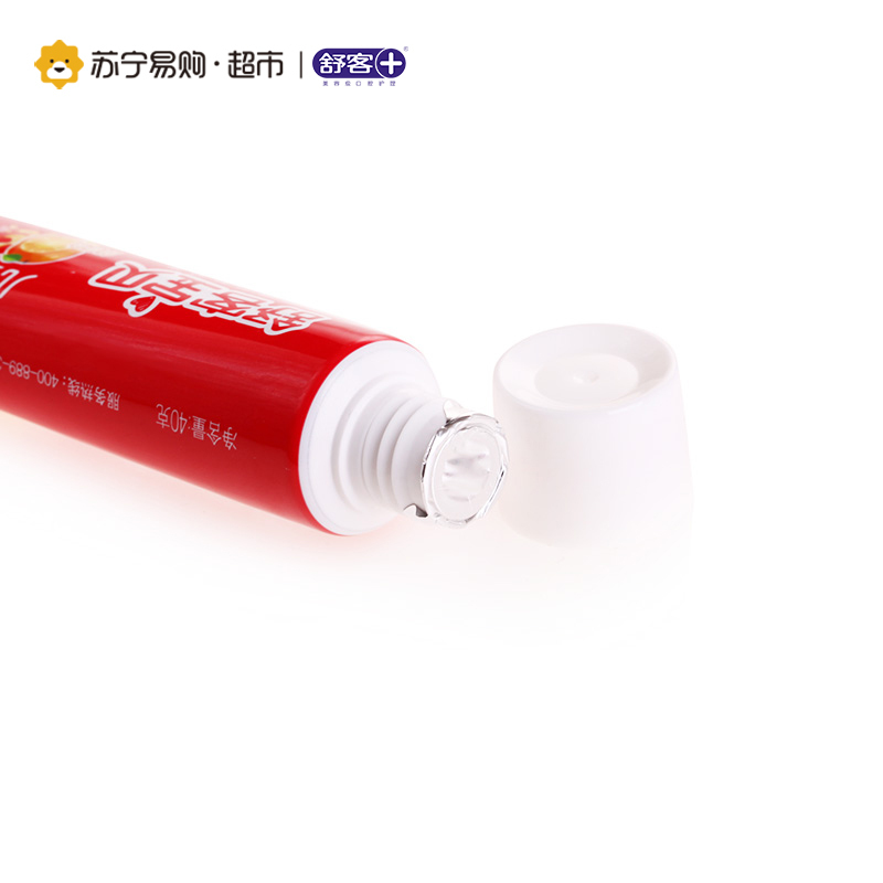 [苏宁超市]舒客宝贝食品级儿童营养牙膏6岁以下40g(新老包装更替中)