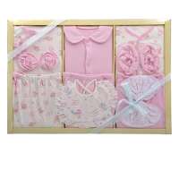 贝贝利安内衣全组礼盒BA8107-1粉