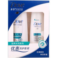多芬滋养水润洗发乳400ml+润发精华素200ml