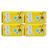 倍舒特清爽棉薄护垫独立4包组合装150mm/共160片