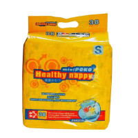 miniPOKO保健纸尿裤(特惠袋装)S码38片