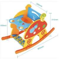 木马快乐蘑菇摇摇椅33305