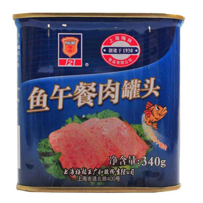 梅林鱼午餐肉罐头340g