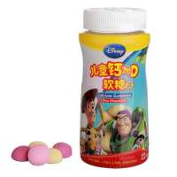 迪士尼儿童钙加D软糖5克*60粒