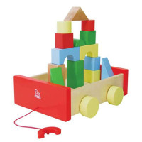 木马20块积木车26021