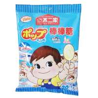 不二家 20支装牛奶棒糖(牛奶+乳酸味)116g