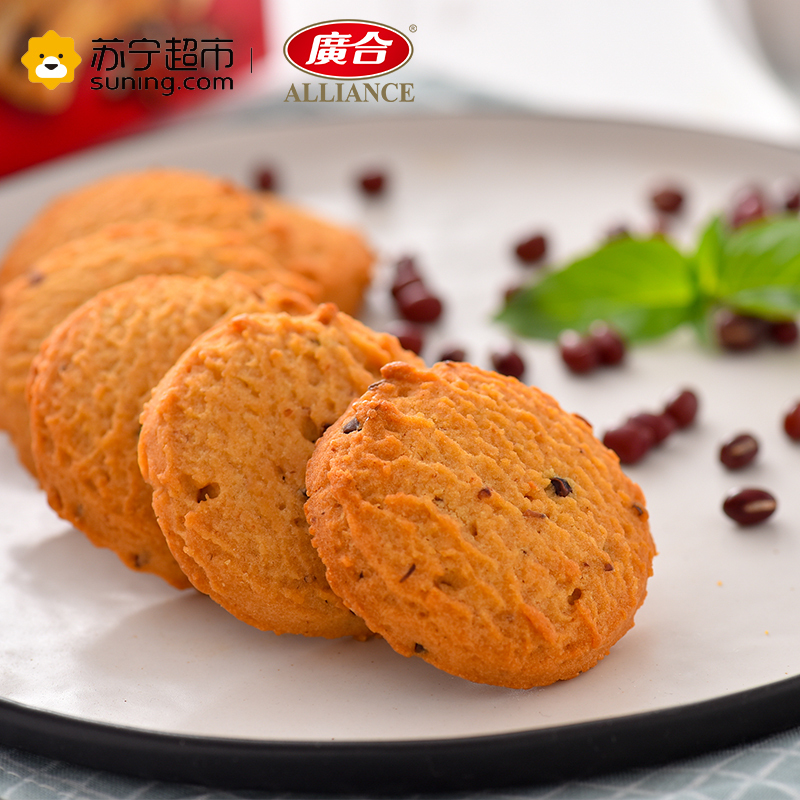 广合 软趣 软式甜饼(红豆巧克力口味)165g/盒