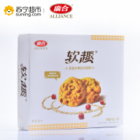广合 软趣 燕麦水果软式甜饼(蔓越莓味)165g/盒 7包