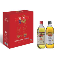 品利葡萄籽油特级初榨橄榄油1LX2(礼盒装)