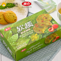 广合 软趣 软式甜饼(绿茶蜜桃口味)165g/盒 11包