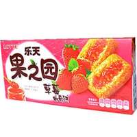 乐天 果之园 曲奇饼(草莓味)115g/盒