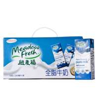 纽麦福全脂牛奶礼盒装250mL*8