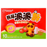 好丽友熊猫派派草莓味10枚