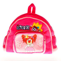 摩尔庄园28*23CM摩尔毛绒书包