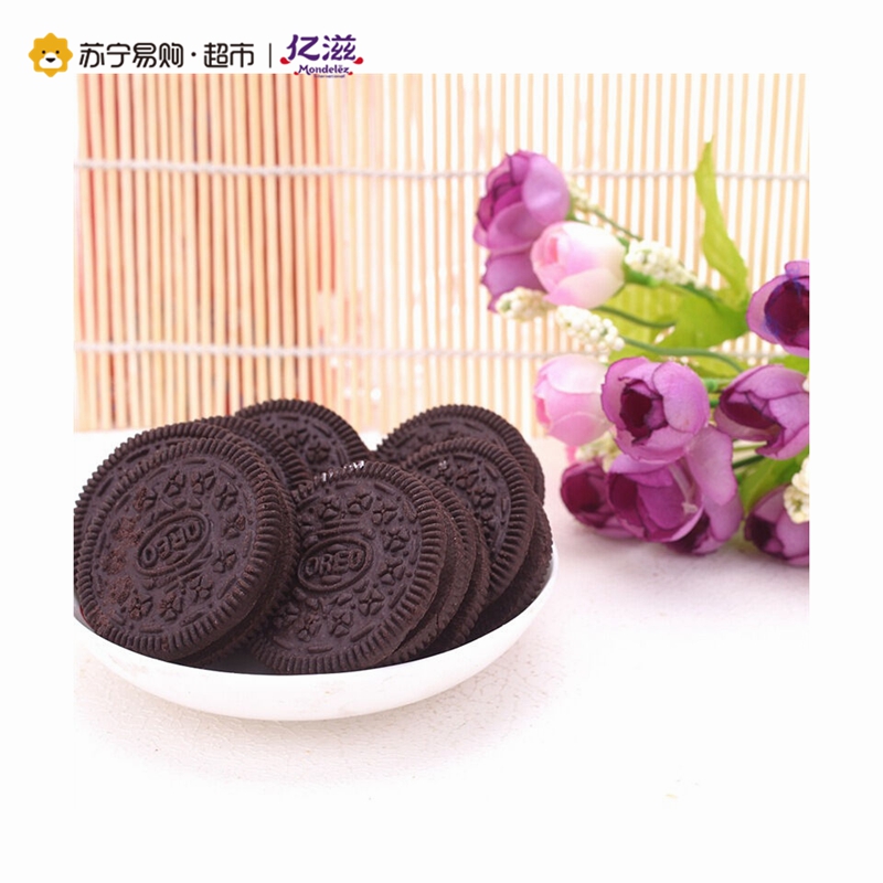 奥利奥 夹心饼干(生日蛋糕味)318g/盒(家庭装)高清大图