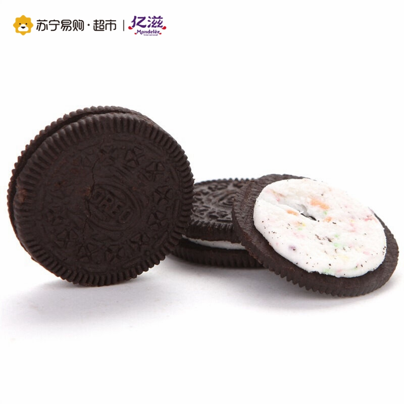 奥利奥 夹心饼干(生日蛋糕味)106g/盒