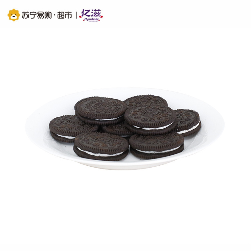 奥利奥 巧克力味夹心饼干(原味夹心)390g/袋