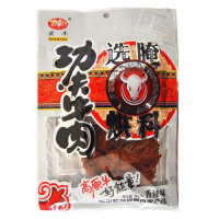 宏牛功夫牛肉香辣味牛肉片袋装52g