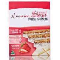 slimmm斯俪魅体重管理替餐棒(草莓-白巧克力)60g*3