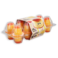 自然素材 蜜桃芒果味杯杯乐果冻 275g/盒