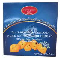 诺兰庄园蓝莓牛油曲奇饼干(纯牛油酥饼)150G