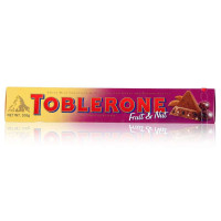 瑞士三角(Toblerone)牛奶巧克力含葡萄干及蜂蜜巴旦木糖 100g/条