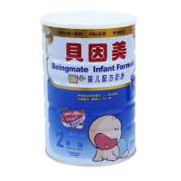 贝因美爱+婴儿奶粉二段1000克/罐