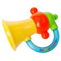 彩虹小喇叭摇铃900108