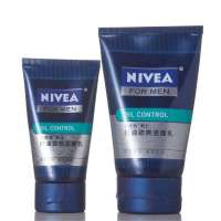 NIVEA男士控油劲爽洁面乳100ml超值装送洁面乳50g