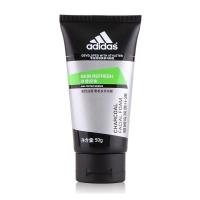 阿迪达斯男士劲透控油炭爽洁面膏50g 深层清洁 男士洗面奶