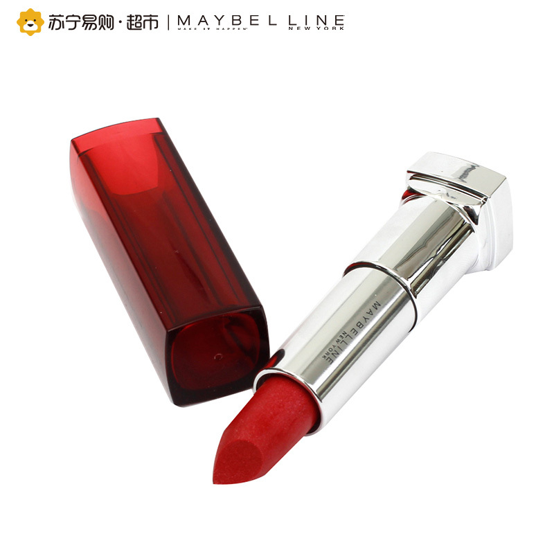 【苏宁易购超市】美宝莲(Maybelline)绝色持久唇膏3.9g R43S