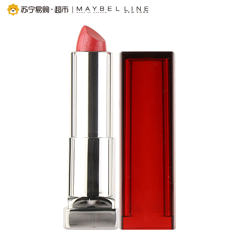 【苏宁易购超市】美宝莲(Maybelline)绝色持久唇膏3.9g R43S
