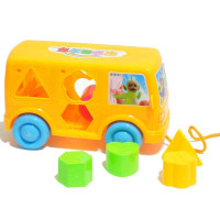 巧乐源积木巴士车915