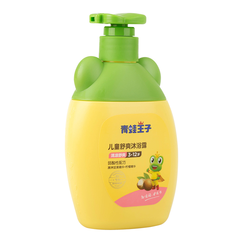 青蛙王子儿童舒爽沐浴露360ml(柠檬型)