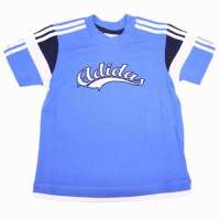 阿迪达斯/adidas婴童夏日套装V36580鲜蓝/白/深藏青蓝98