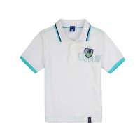 加菲猫男童针织POLO领T恤GTWE045101白色140