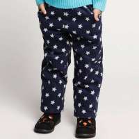 童壹库男童棉裤KPTE091101海军蓝印五星095