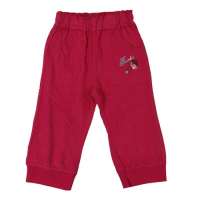 凡兜童装女童针织七分裤181271008玫瑰红/140