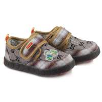 哈利宝贝软底透气防滑宝宝学步鞋B509粽色16码/鞋垫实长130mm