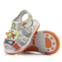 哈利宝贝新款宝宝软底防滑男女童凉鞋B195米色14码/鞋子内长120mm