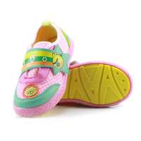 哈利宝贝网格运动鞋防滑宝宝鞋愤怒的小鸟魔术贴B239粉色30码/175