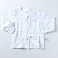 皇家宝贝 小熊全开扣纯棉上衣213150102 粉红/90