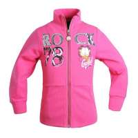 加菲猫女童针织短款时尚夹克GJWE085202樱桃红110