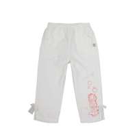 加菲猫女童针织七分裤GPWD35403白色110