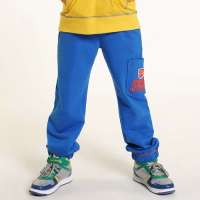 童壹库春夏变形金刚男童针织长裤XPWE085101宝蓝110