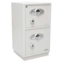 迪堡(Diebold)电子家用商用保险箱FDG-A1/D-80L1S(象牙白/ATM防盗专利)